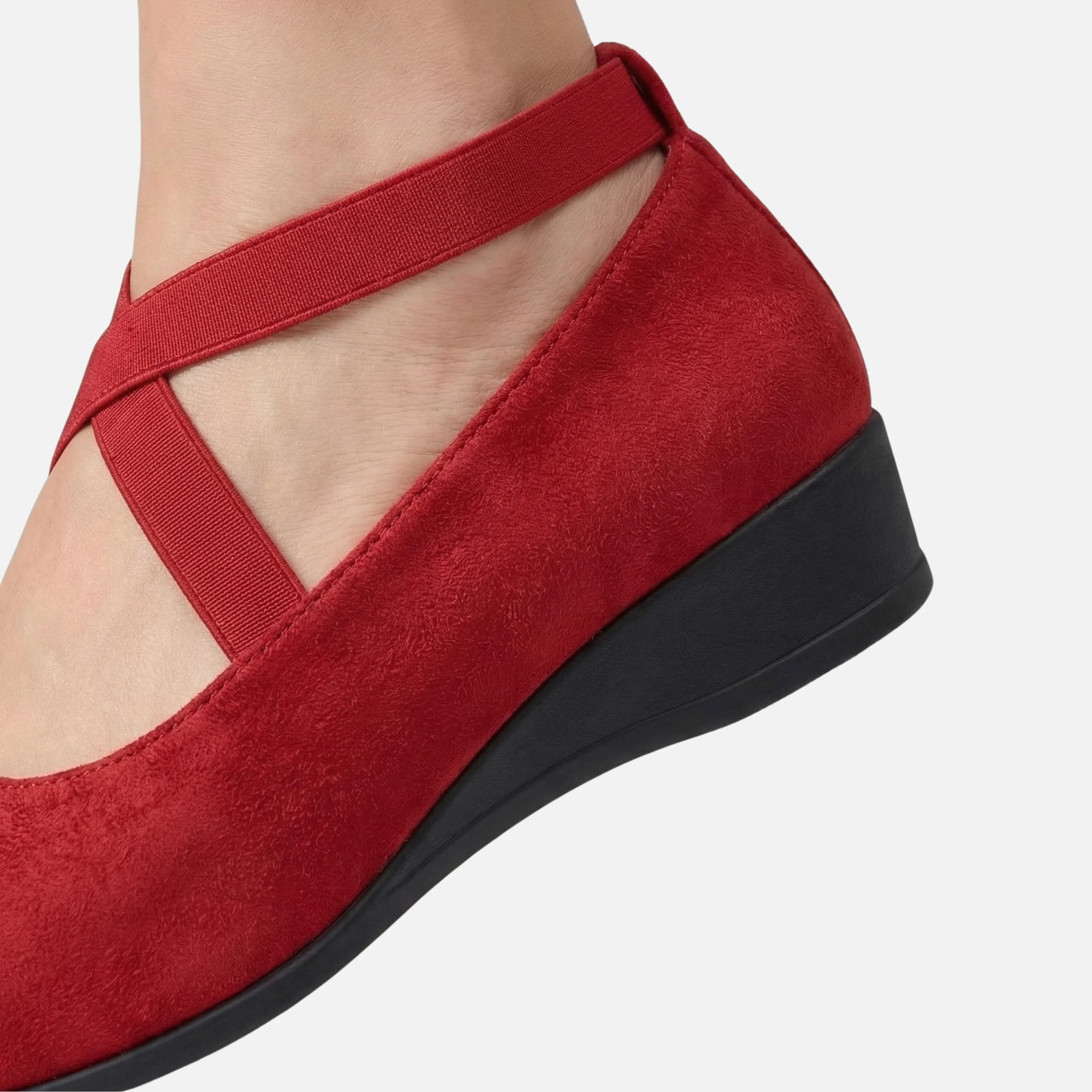 Ortrud | Damen Schuhe Keilabsatz Geschlossene Spitze – Keil Pumps Spitze Damen - Image 5