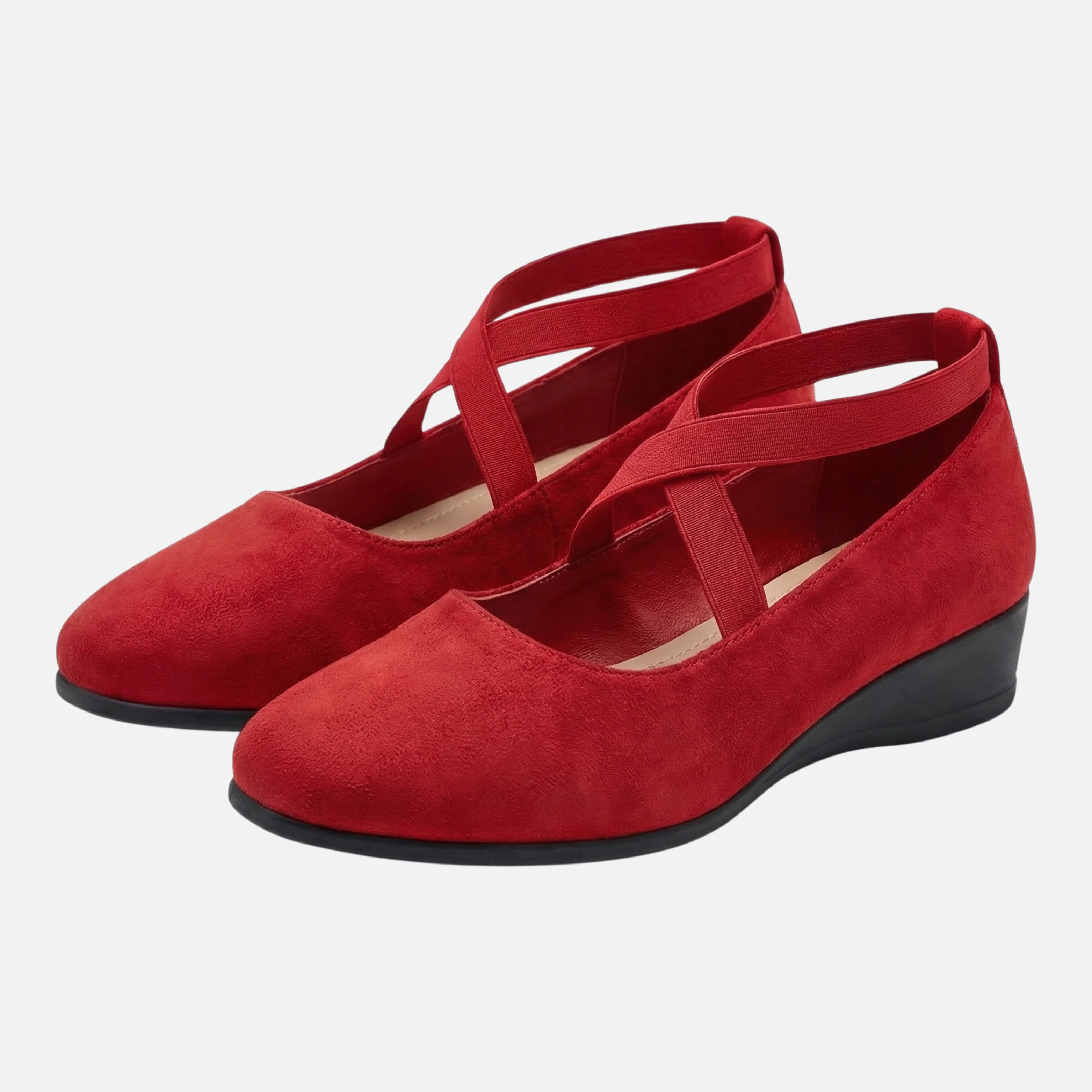 Ortrud | Damen Schuhe Keilabsatz Geschlossene Spitze – Keil Pumps Spitze Damen - Image 7