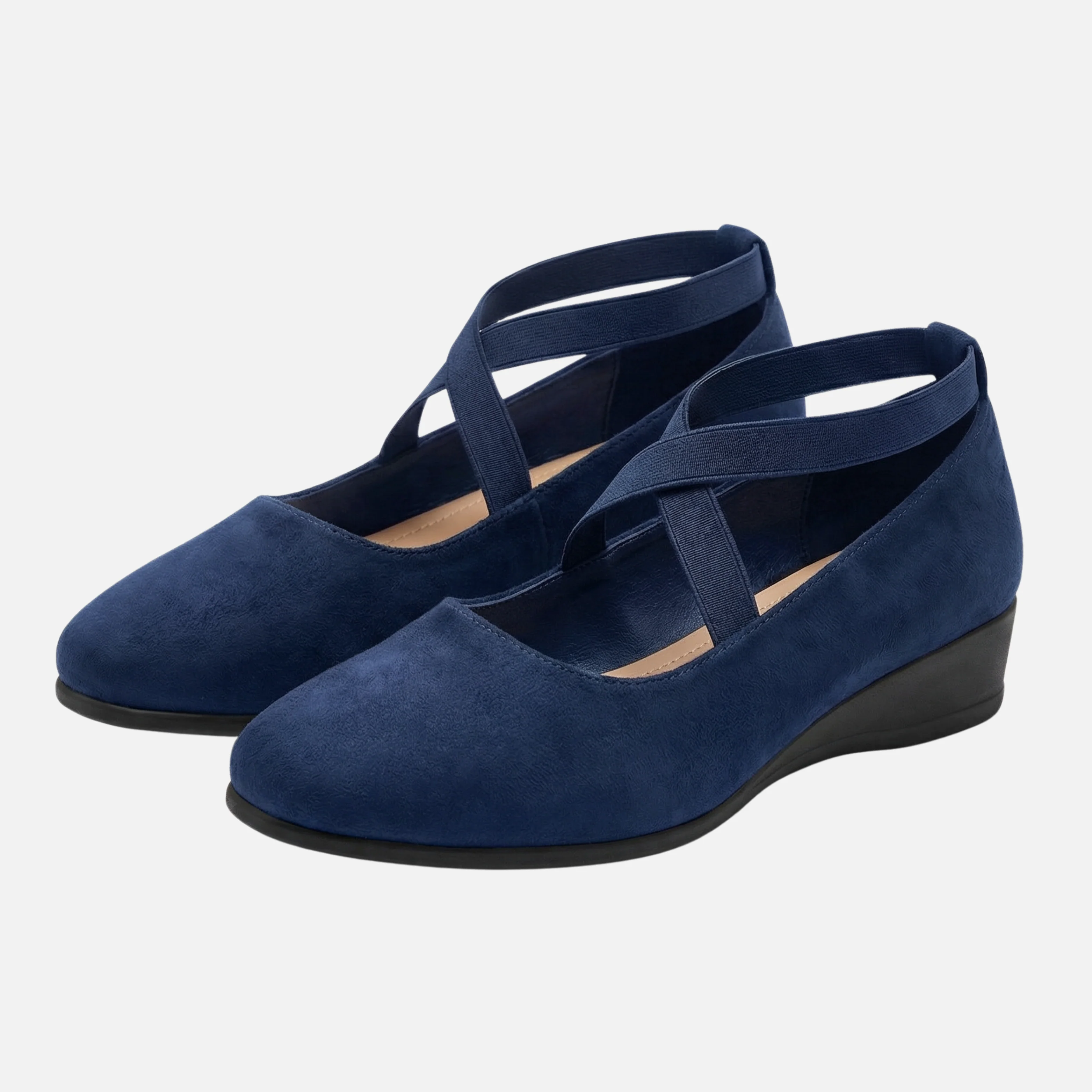 Ortrud | Damen Schuhe Keilabsatz Geschlossene Spitze – Keil Pumps Spitze Damen - Image 8