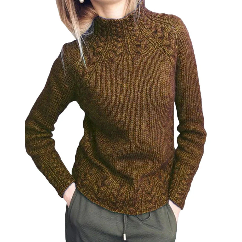 DAMES KABELSTRICKPULLOVER | ELEGANTER WARMER STIL - Image 2