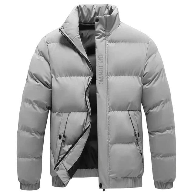 Damian – Gefütterte Herren Steppjacke mit Stehkragen - Image 3