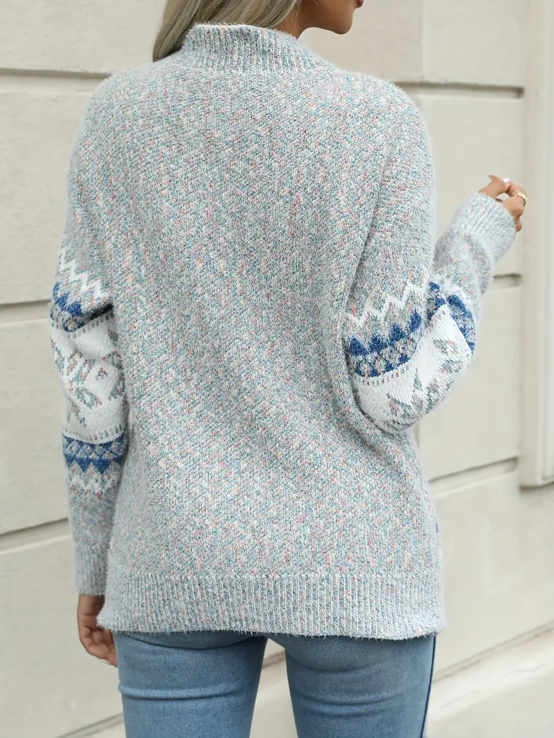 DAMPULLOVER MIT ISLÄNDISCHEN MUSTERN | ELEGANTER, WARMER STIL - Image 2