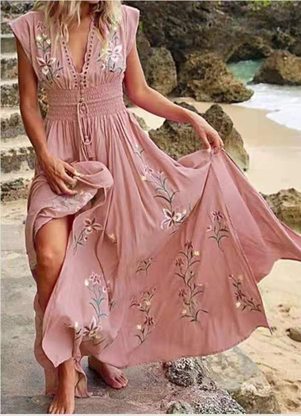 Dana | Bohème Strandkleid - Image 3