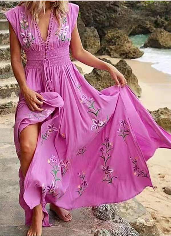 Dana | Bohème Strandkleid - Image 4