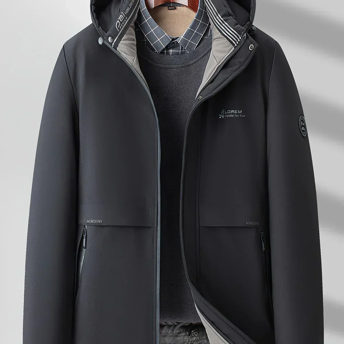 Daniel – Funktionaler Winterparka mit Kapuze für Herren - Image 3