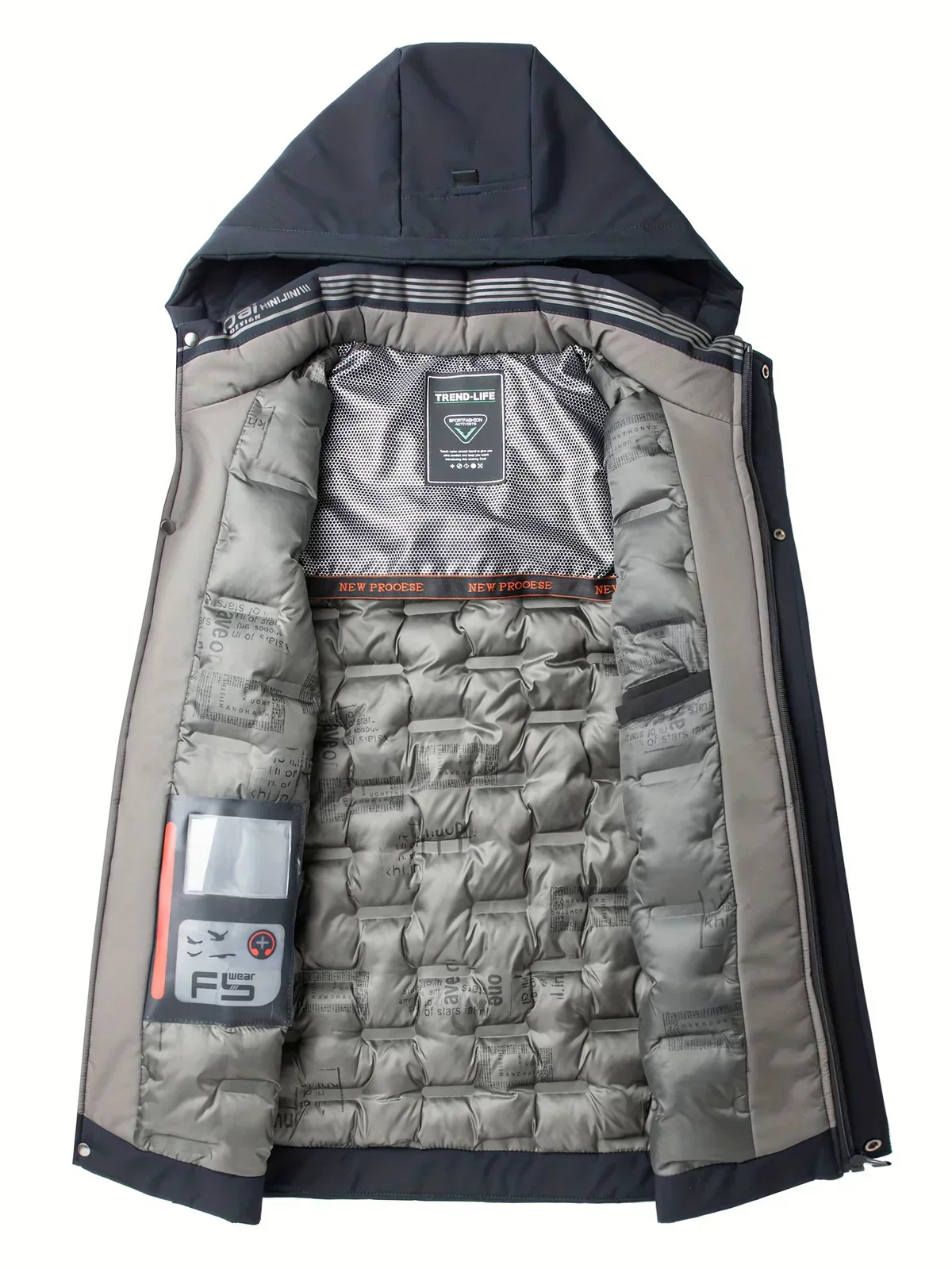 Daniel – Funktionaler Winterparka mit Kapuze für Herren - Image 4