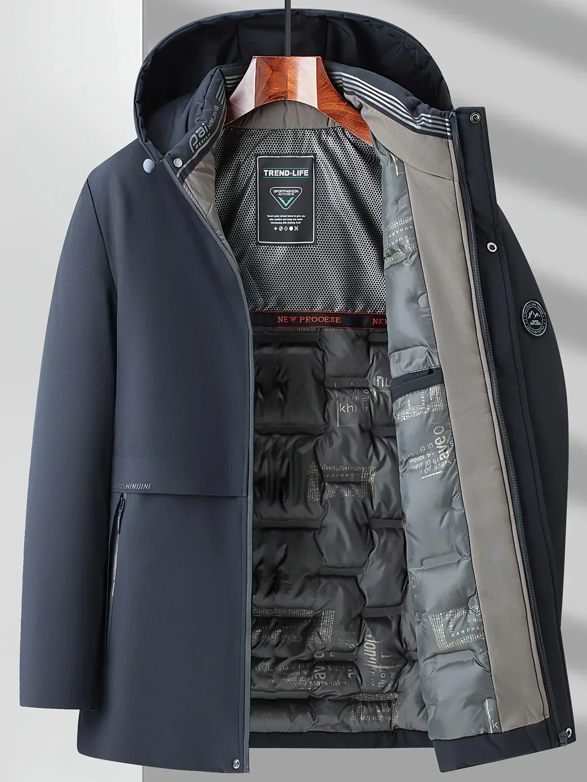 Daniel – Funktionaler Winterparka mit Kapuze für Herren - Image 7