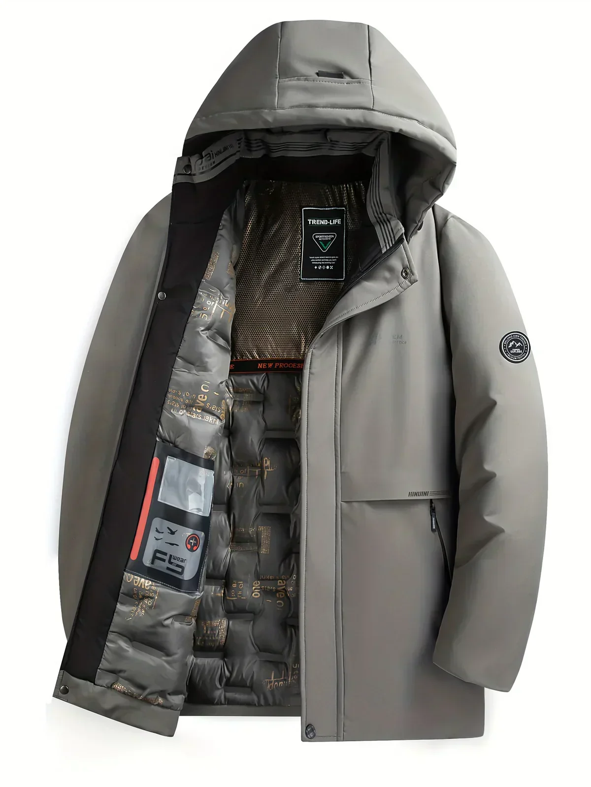 Daniel – Funktionaler Winterparka mit Kapuze für Herren - Image 8
