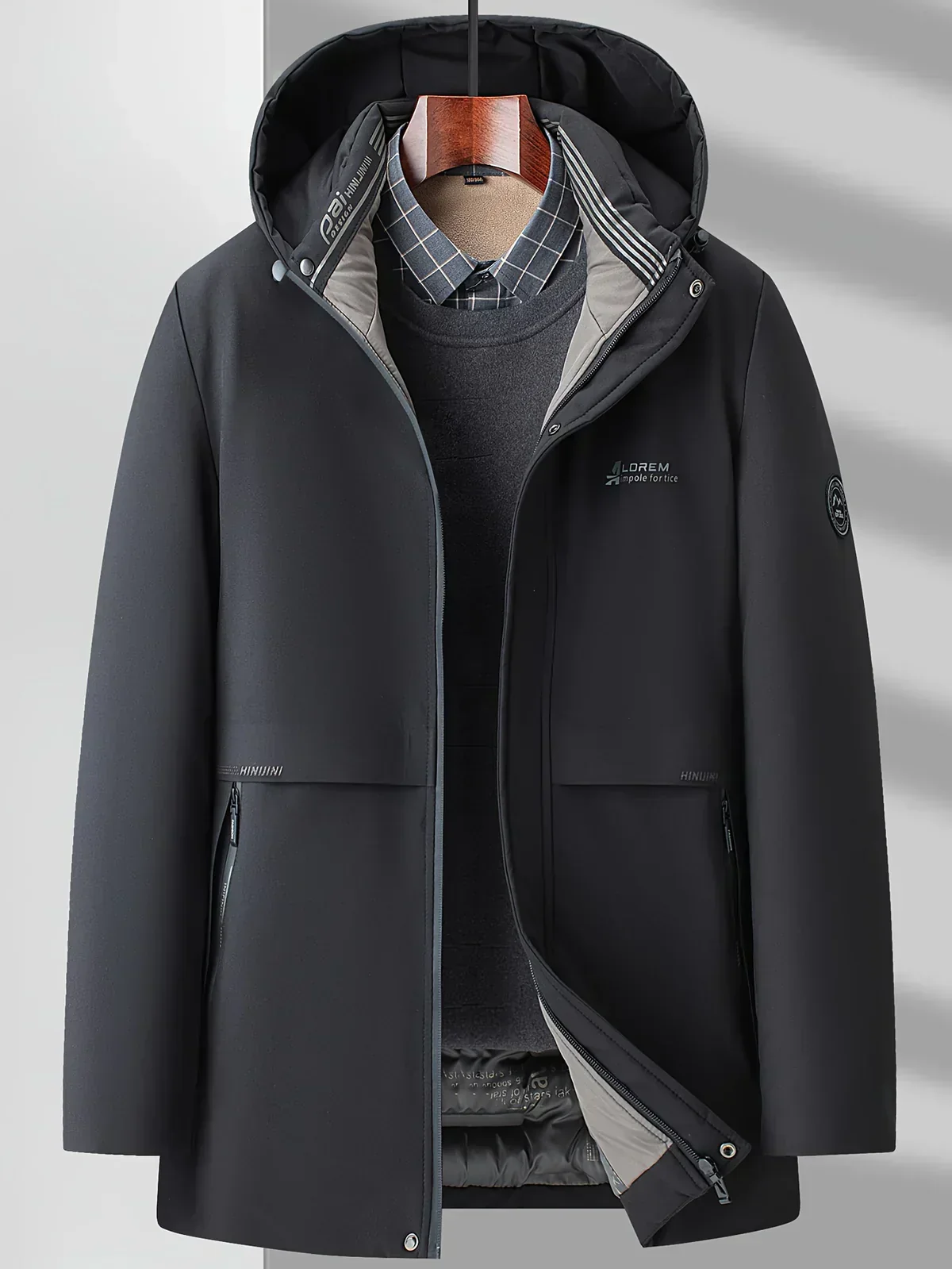 Daniel – Funktionaler Winterparka mit Kapuze für Herren - Image 9