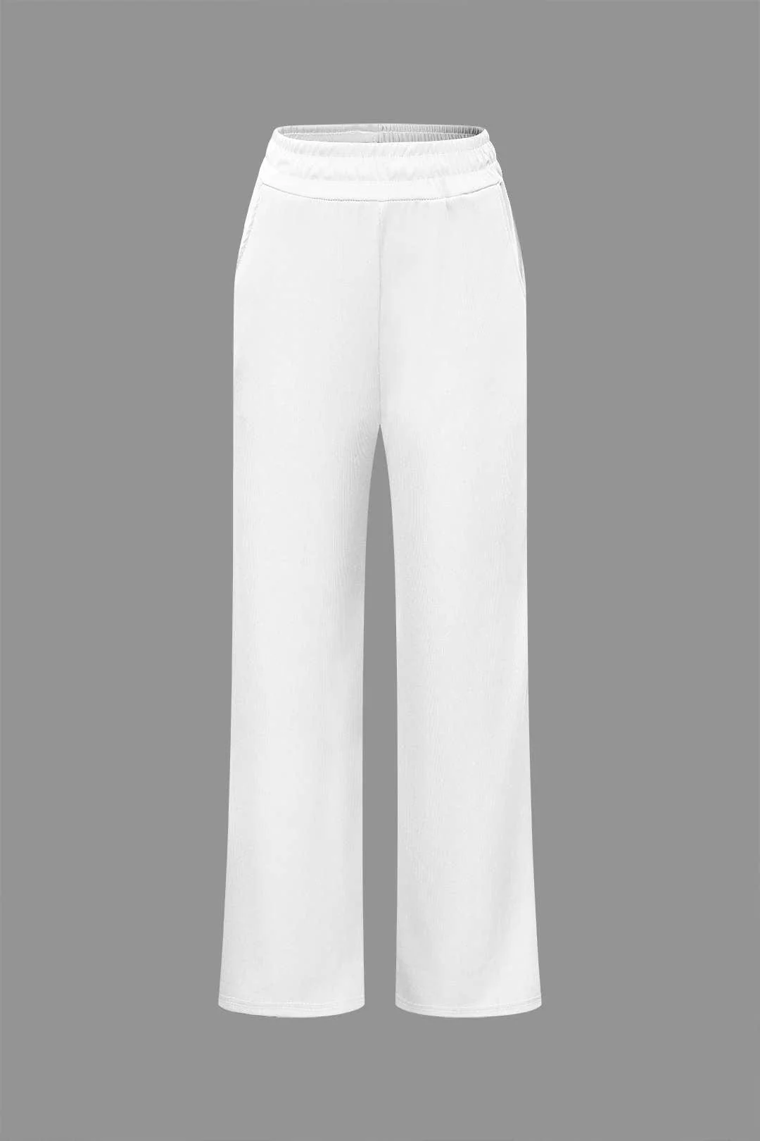 Daniela | Elegantes Zweiteiler-Set mit Asymmetrischem Oberteil & Weiten Hosen - Image 13
