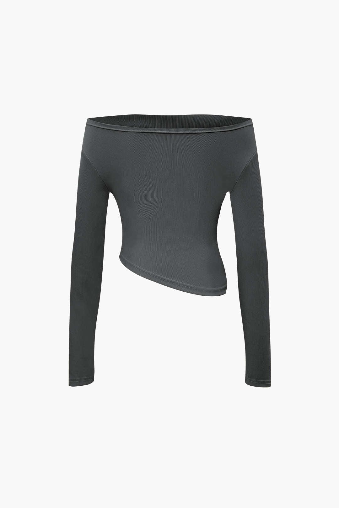 Daniela | Elegantes Zweiteiler-Set mit Asymmetrischem Oberteil & Weiten Hosen - Image 18