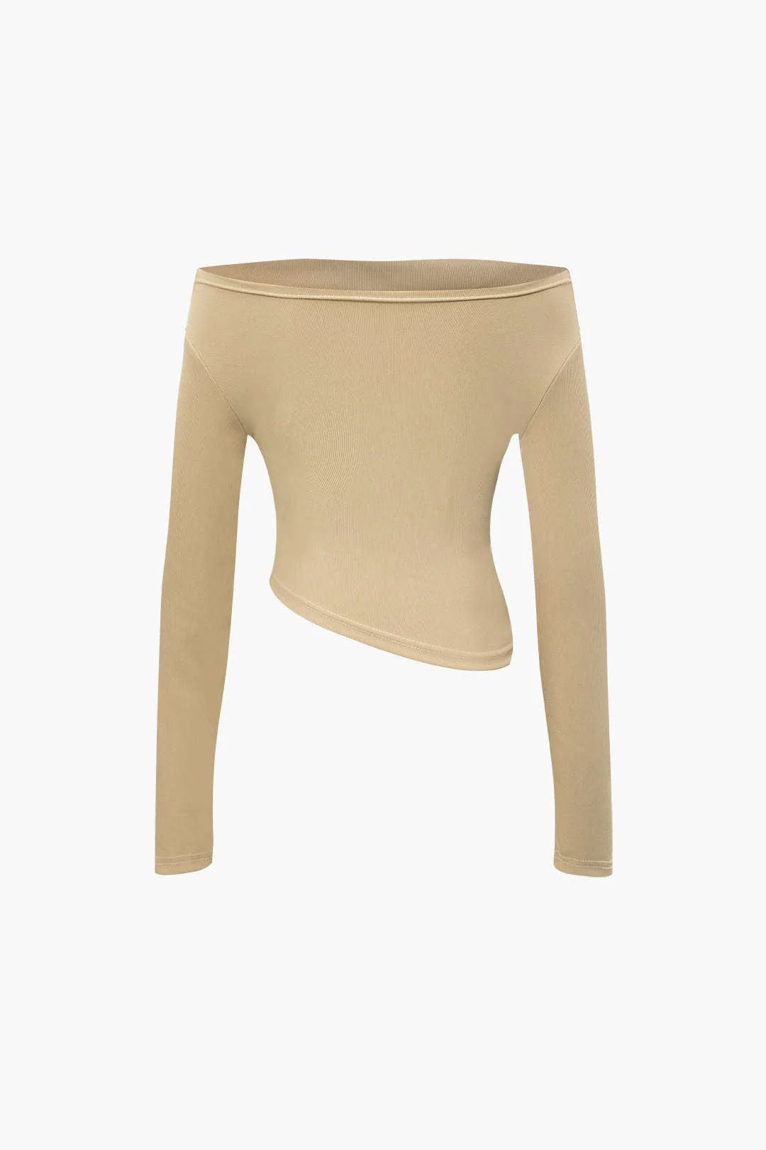 Daniela | Elegantes Zweiteiler-Set mit Asymmetrischem Oberteil & Weiten Hosen - Image 3