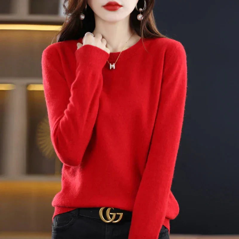Daniela | Klassischer warmer Baumwollpullover - Image 11