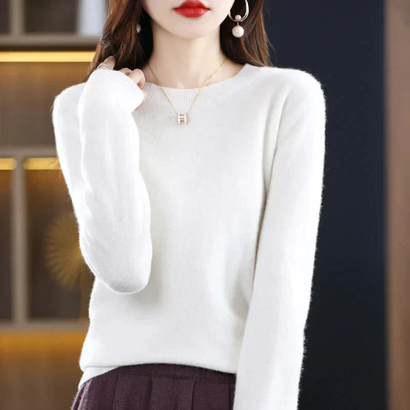 Daniela | Klassischer warmer Baumwollpullover - Image 12