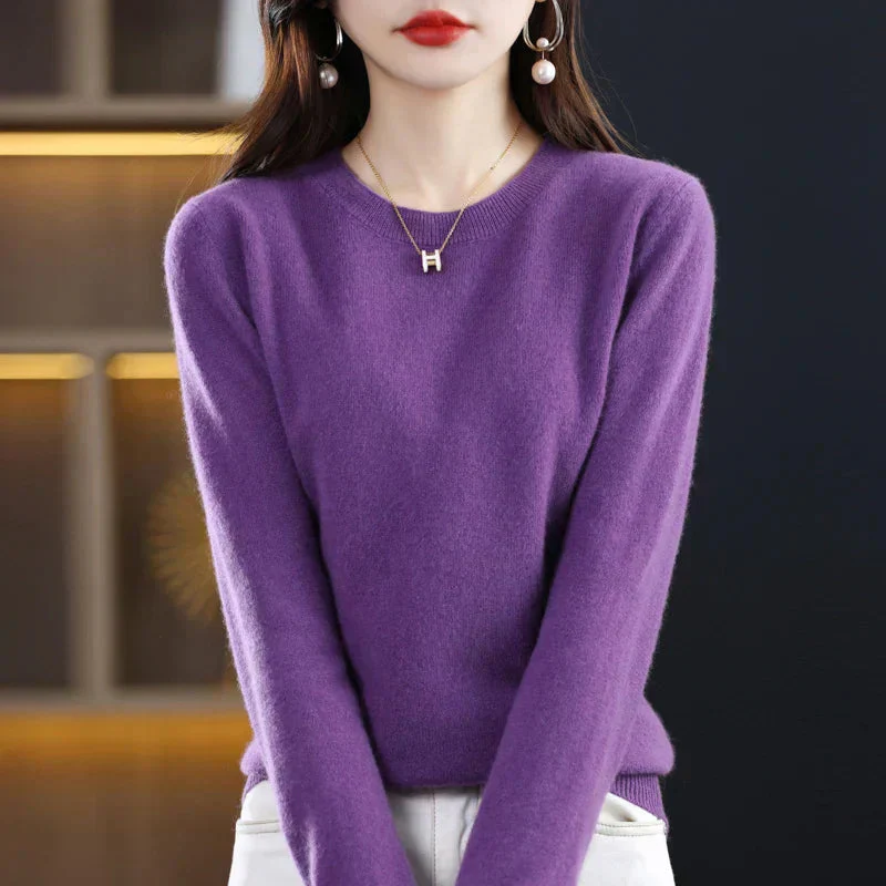 Daniela | Klassischer warmer Baumwollpullover - Image 13
