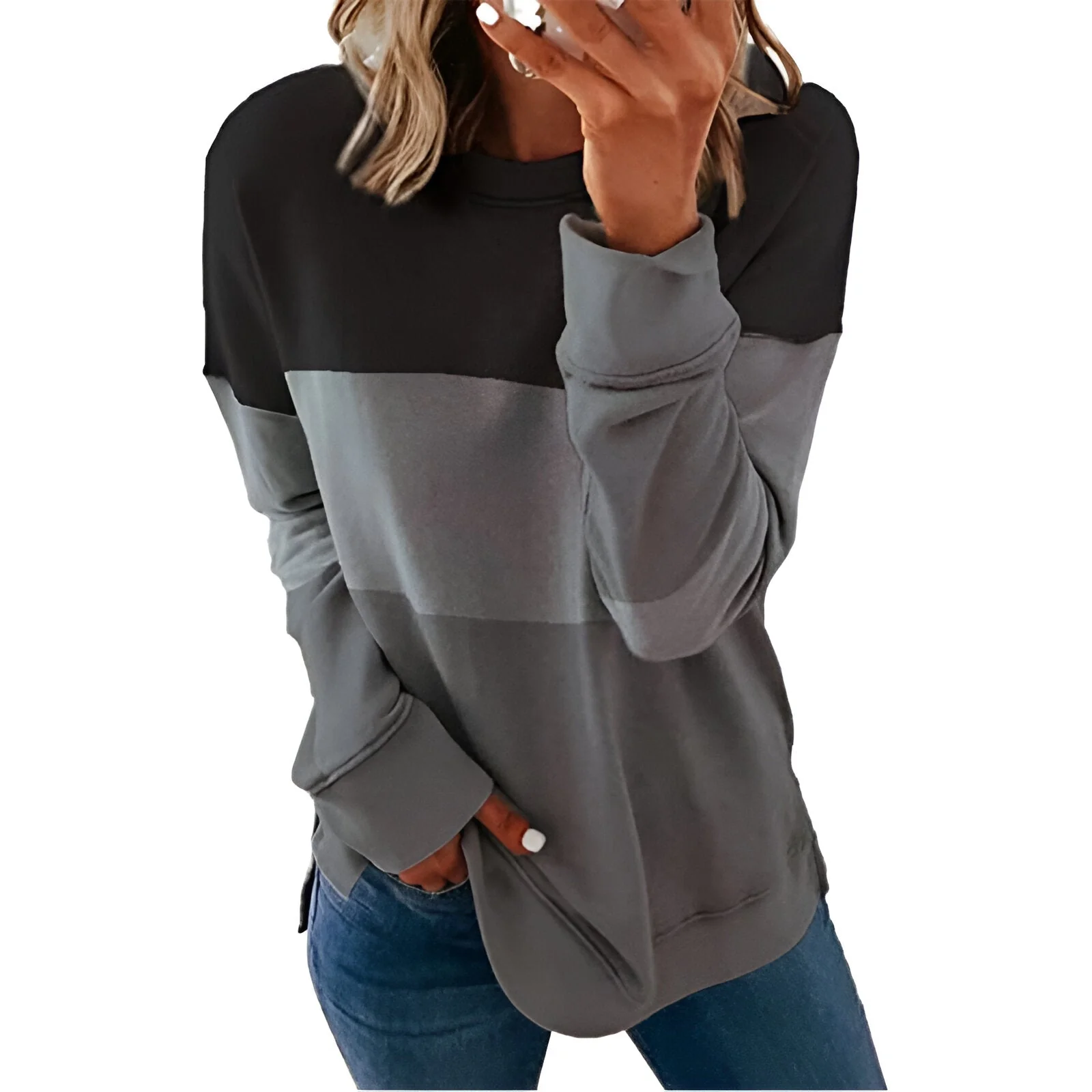 Daphne | Vibrantes Tie-Dye Langarm-Top (Saison 2) - Image 8