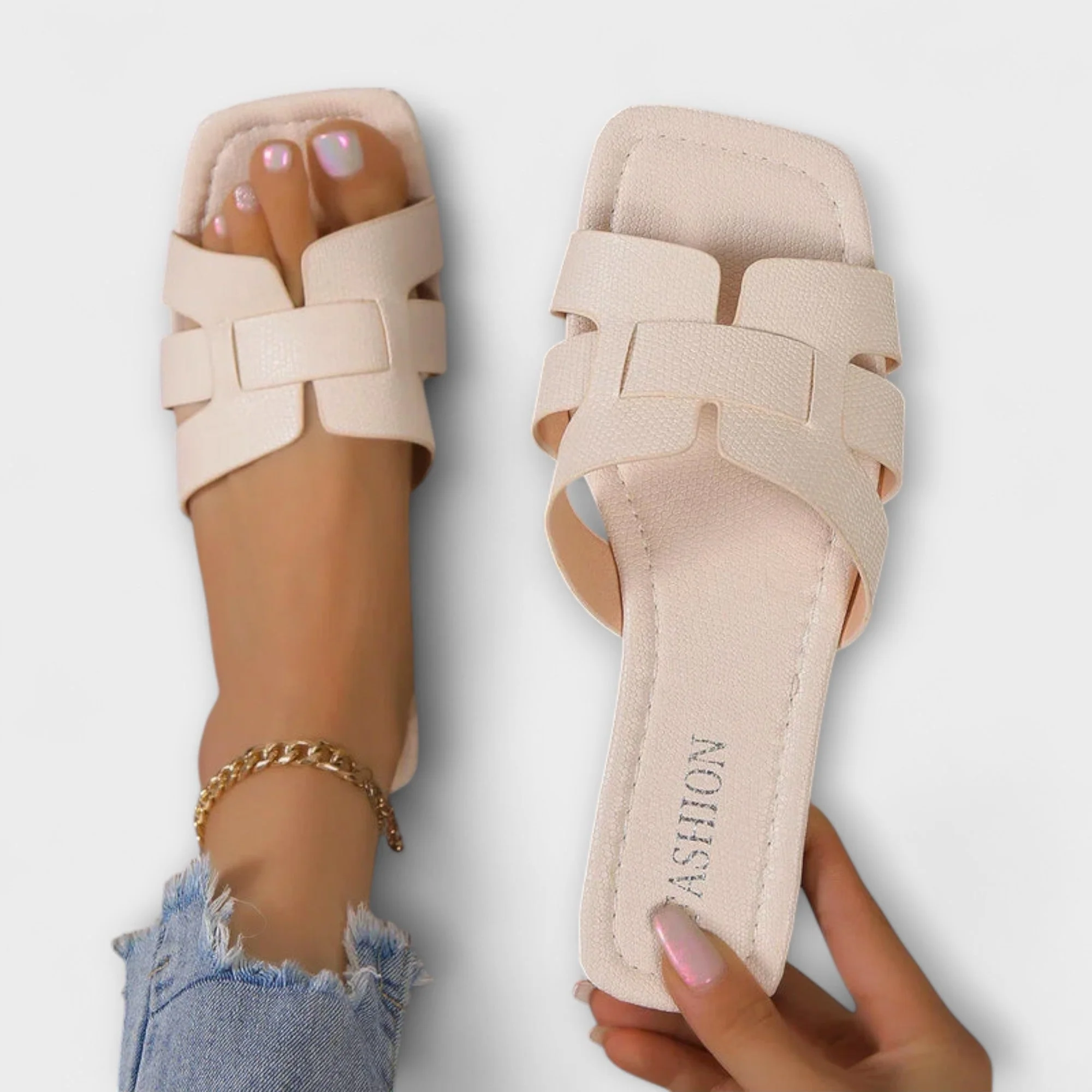 Darelle – Flache Sandalen mit leichter Eleganz