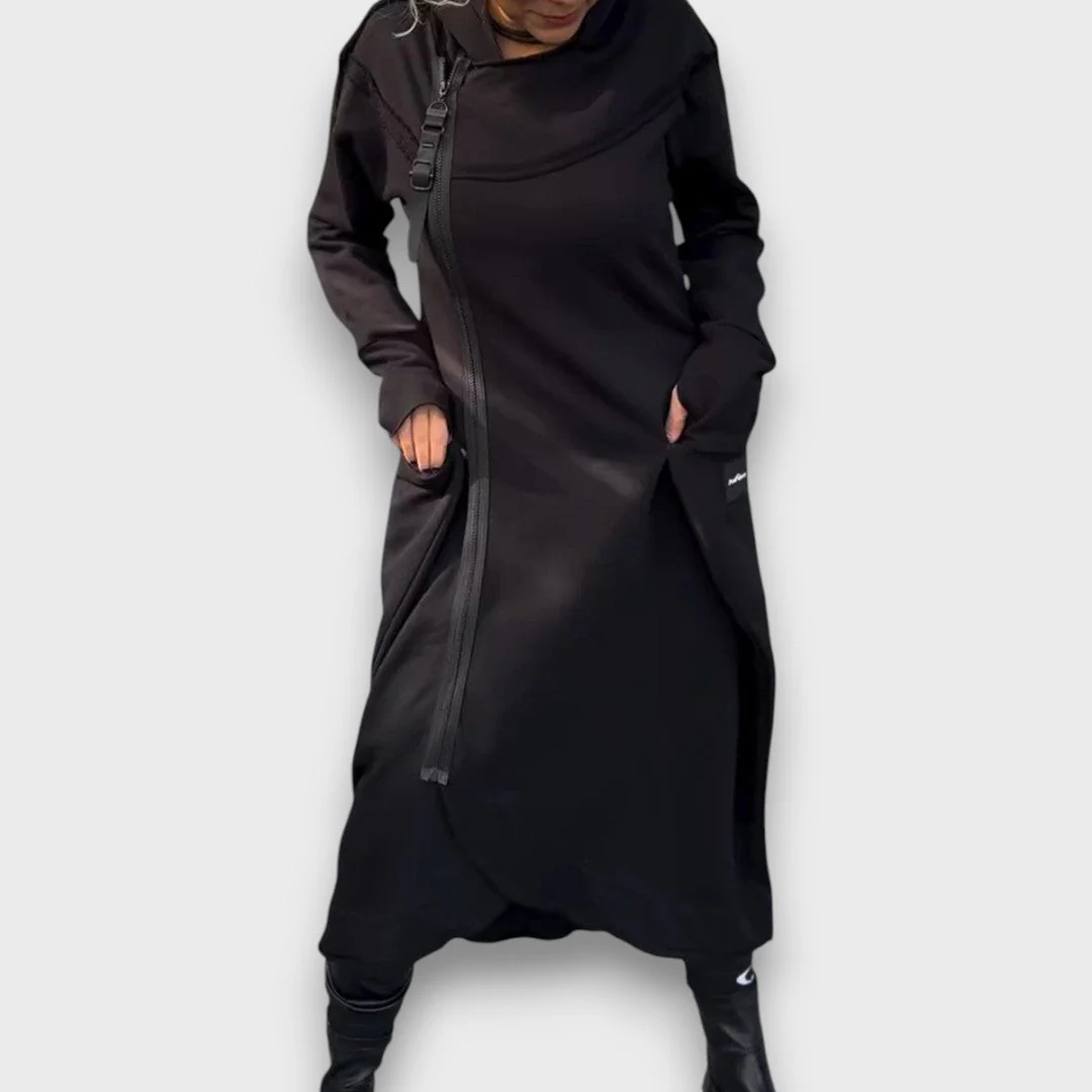 Darlina – Sweaterkleid mit Kapuze - Image 2