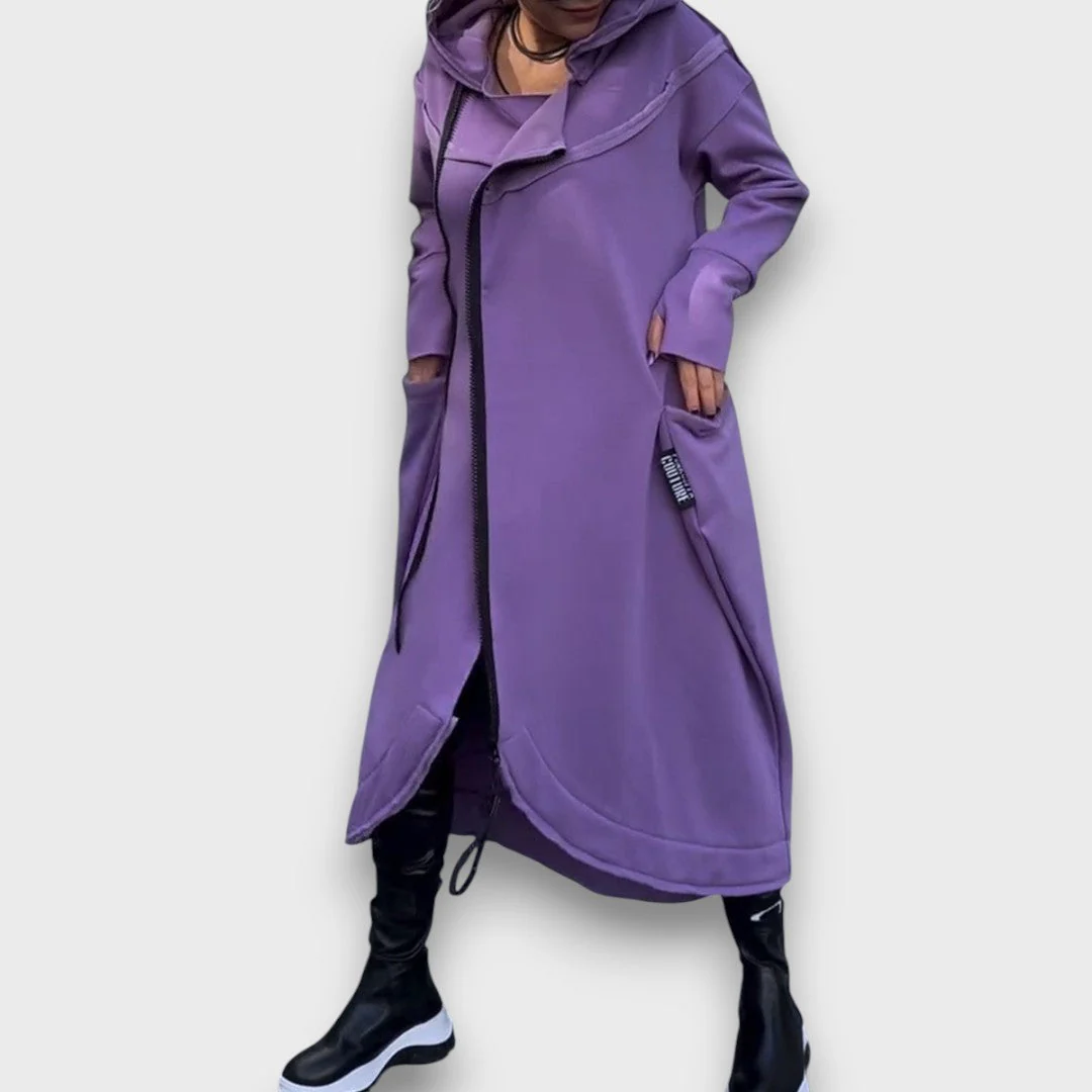 Darlina – Sweaterkleid mit Kapuze - Image 4