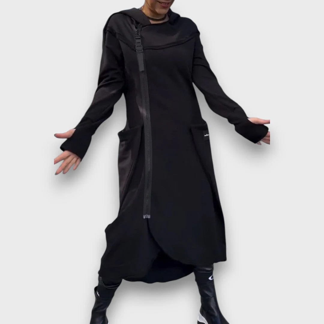 Darlina – Sweaterkleid mit Kapuze - Image 6