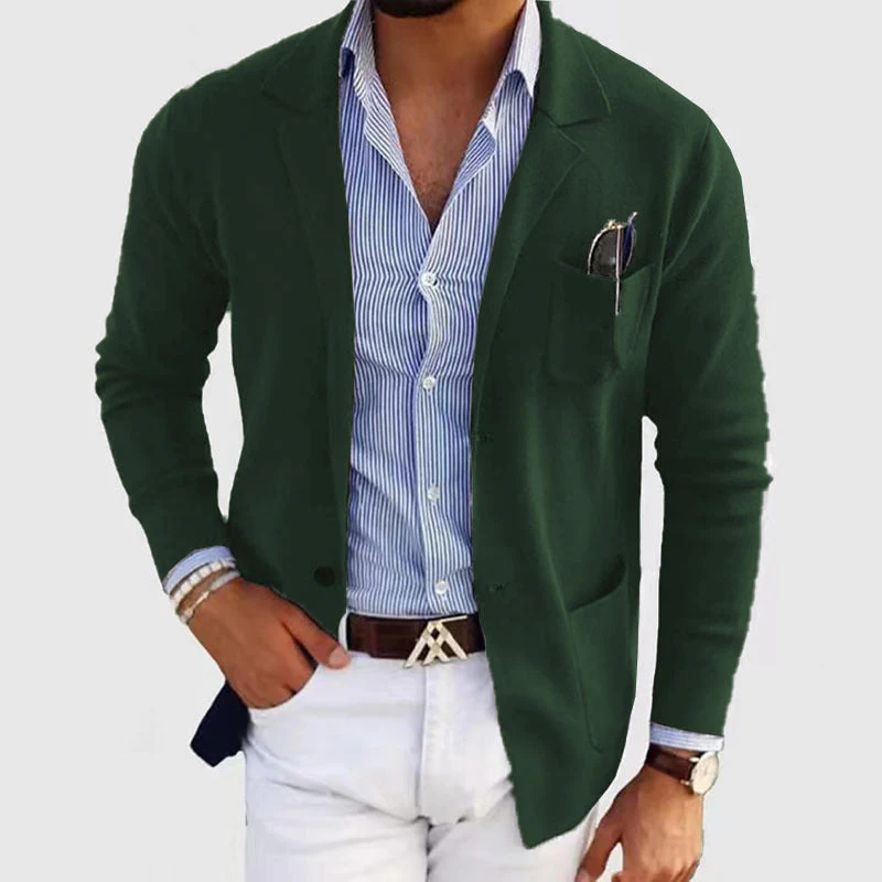 David – Lässiger Leinen Blazer Mit Klassischem Revers - Image 9