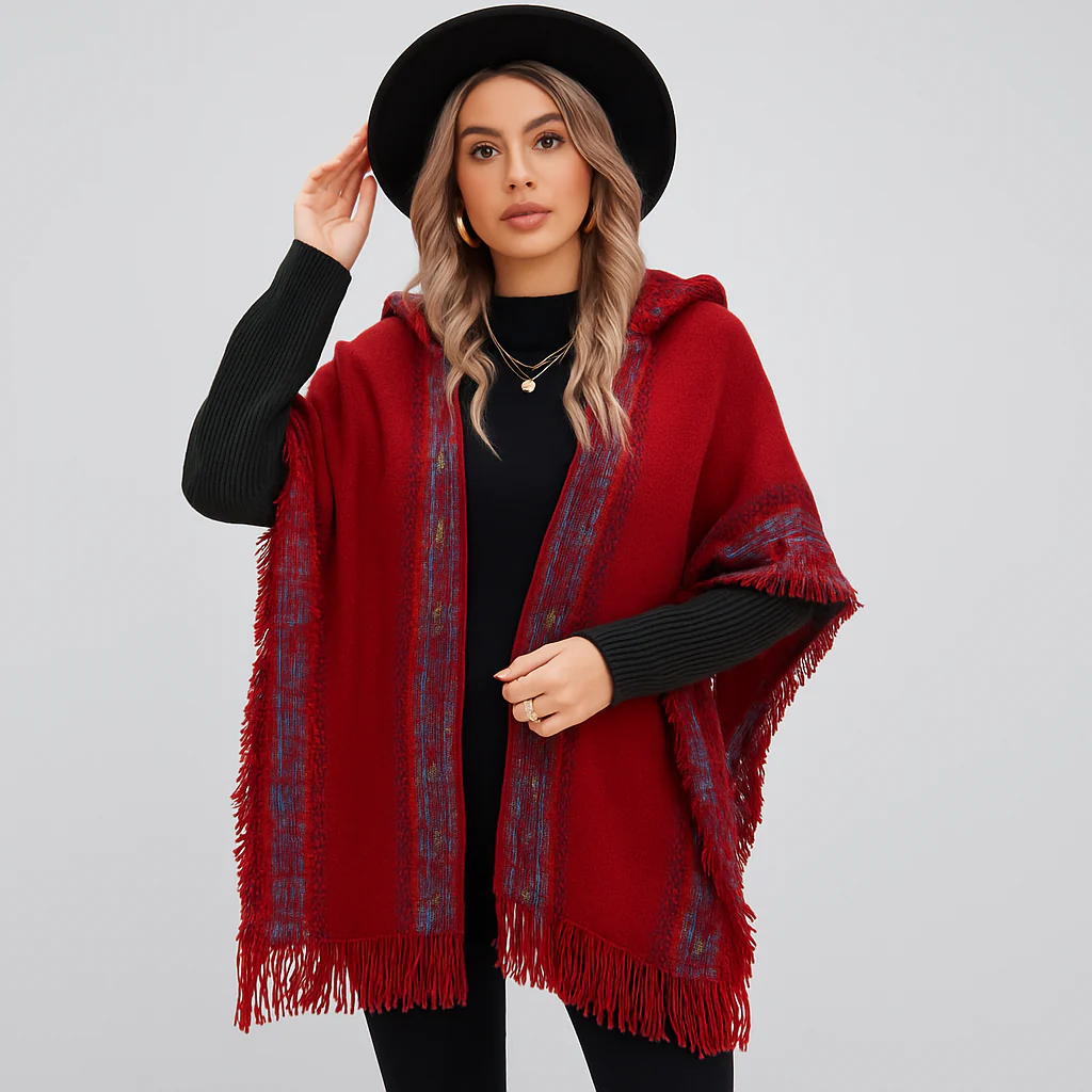Deborah | Weicher und dehnbarer Wintermantel mit Kapuze für Damen - Image 7