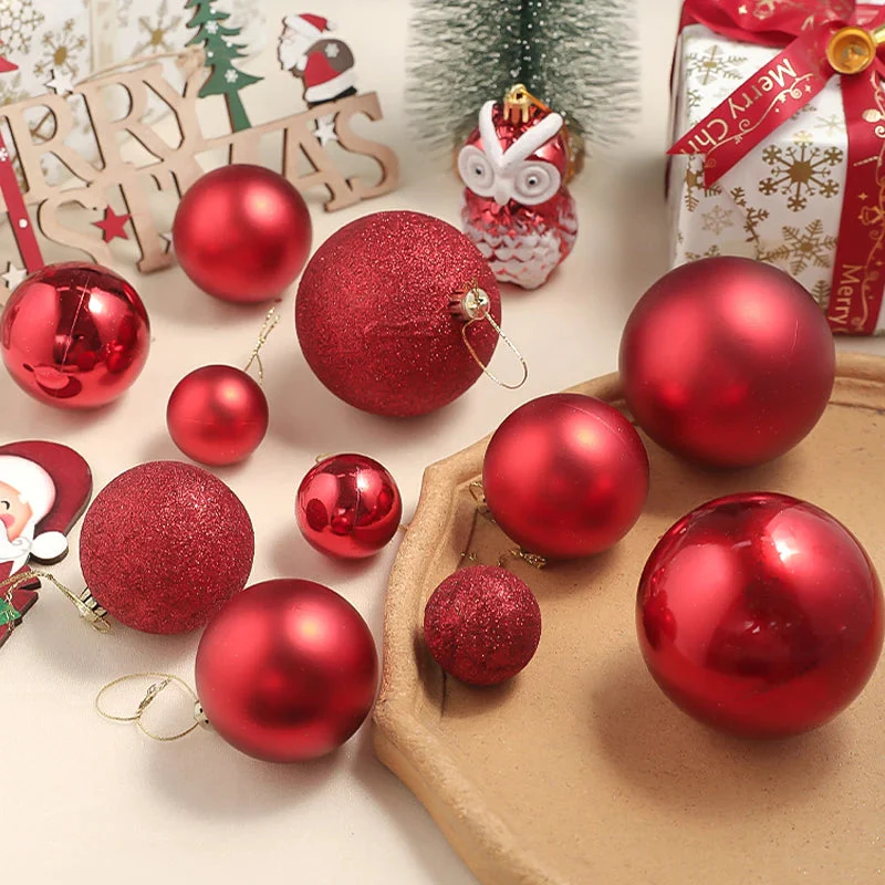 Dekorative Kugeln | Baumschmuck-Set für die Weihnachtsdekoration - Image 4