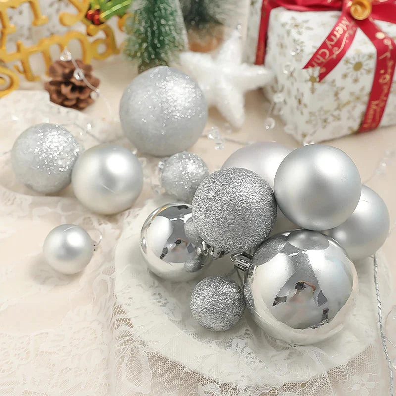 Dekorative Kugeln | Baumschmuck-Set für die Weihnachtsdekoration - Image 5