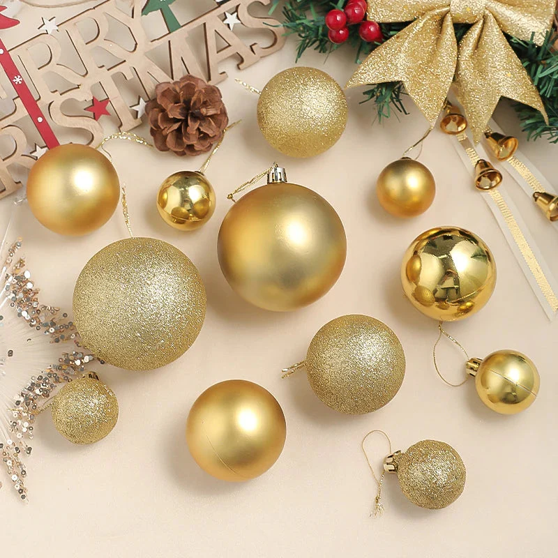 Dekorative Kugeln | Baumschmuck-Set für die Weihnachtsdekoration - Image 6