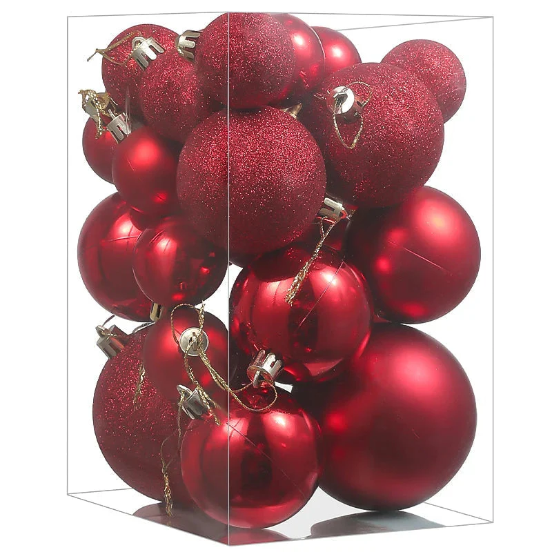 Dekorative Kugeln | Baumschmuck-Set für die Weihnachtsdekoration - Image 7