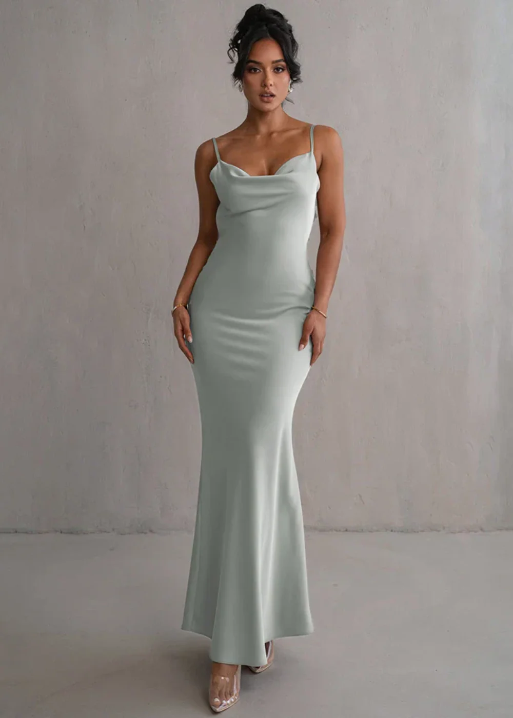Delilah | Floral Back Maxikleid - Image 3