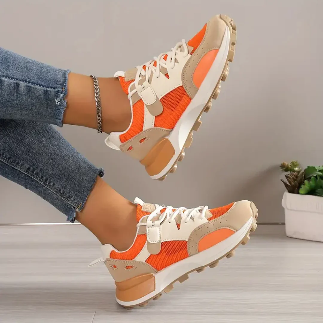Demora – Chunky Mesh-Sneaker mit Farbblockdesign - Image 3