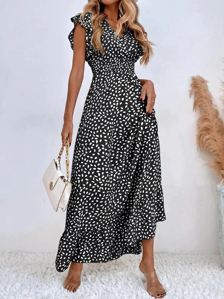 Denaiah – Stilvolles Sommerkleid mit Flügelärmeln - Image 2