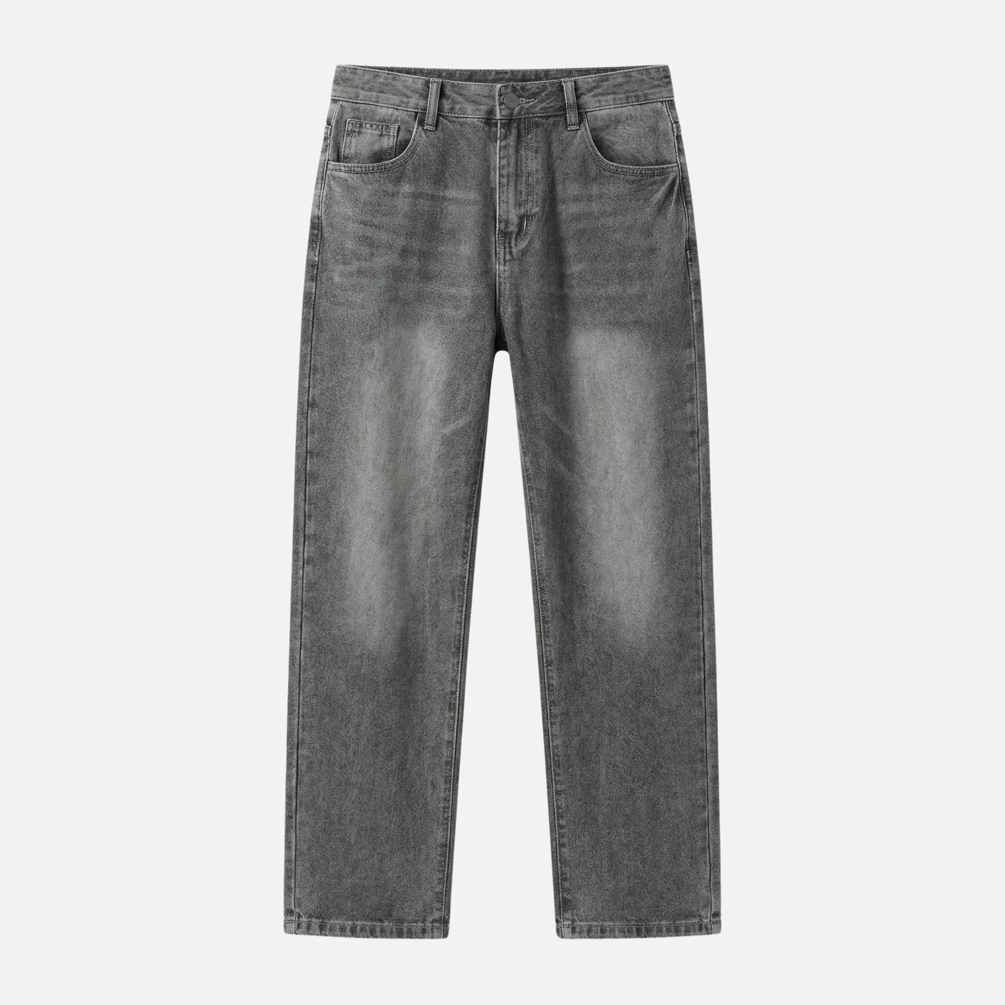 Jonas | Herren Denim-Jeans Gerades Bein Lässliche Waschung – Straight Leg Jeans Herren - Image 9