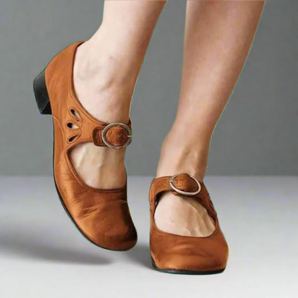Denisa | Orthopädische Ledersandalen mit bequemer Keilsohle - Image 2
