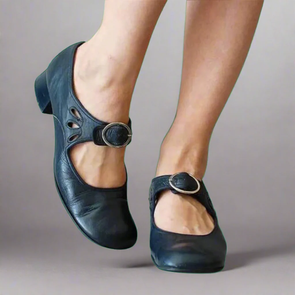 Denisa | Orthopädische Ledersandalen mit bequemer Keilsohle - Image 3