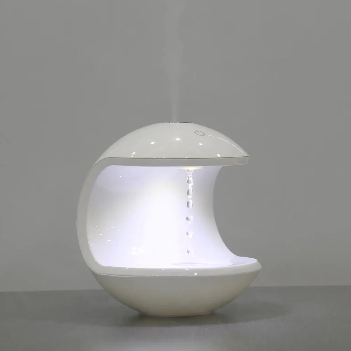 Design-Luftbefeuchter mit LED & Schwebetropfen-Effekt – Touch Control & Flüsterleise - Image 10