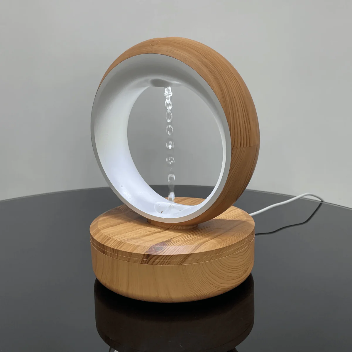 Design-Luftbefeuchter mit LED & Schwebetropfen-Effekt – Touch Control & Flüsterleise - Image 8