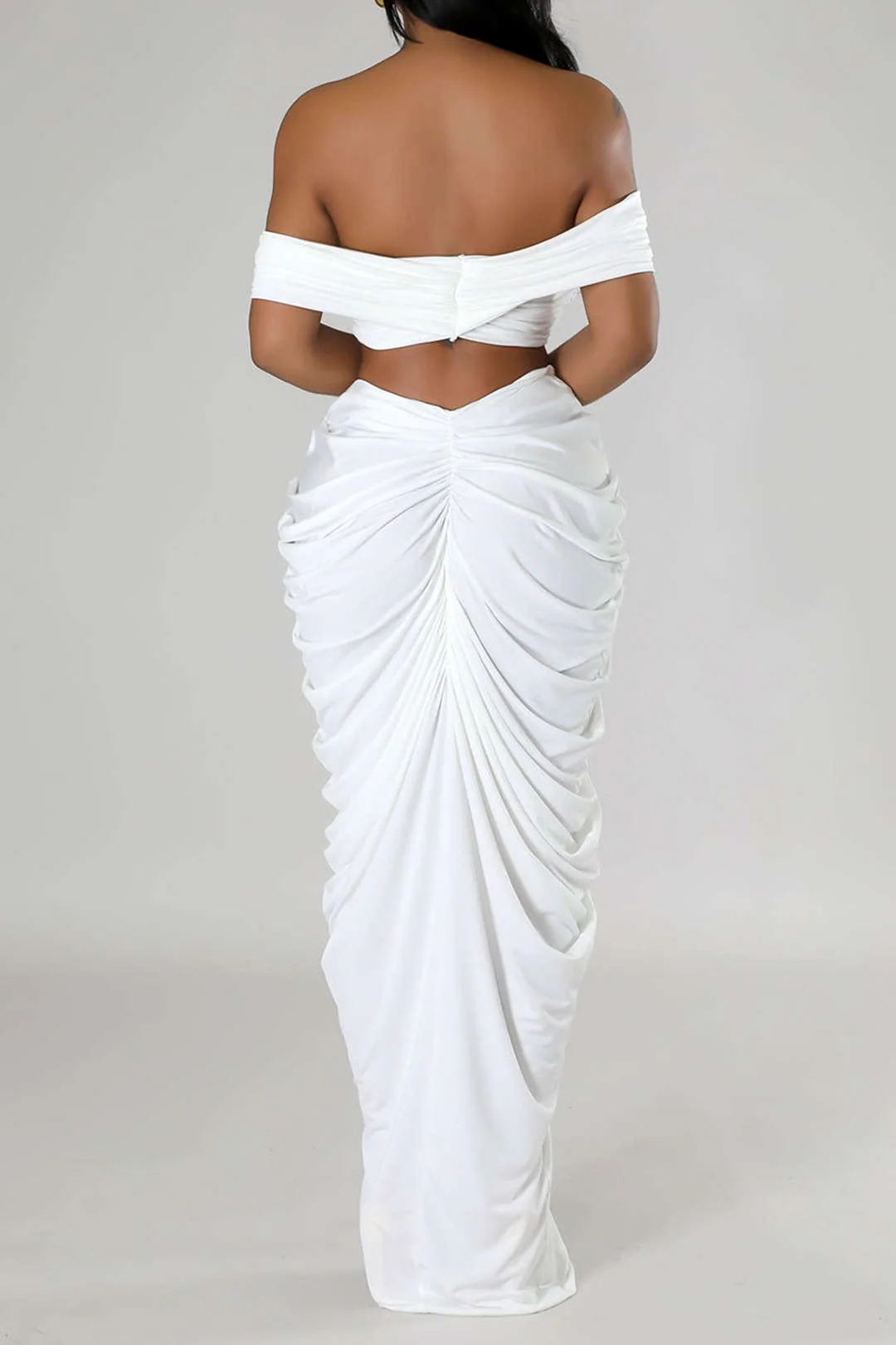 Desiree | Elegantes Off-Shoulder-Set mit Drapierung - Image 25