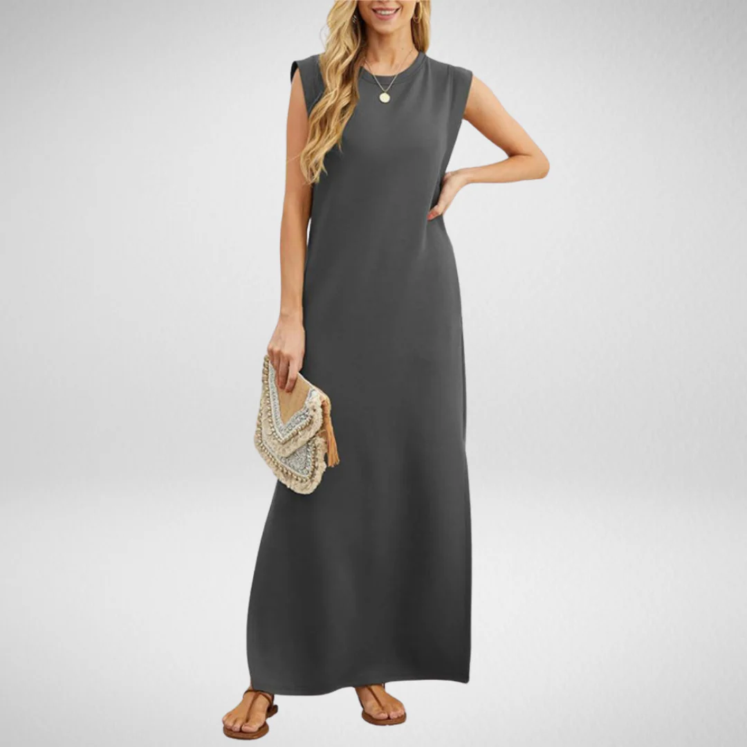 Diana | Ärmelloses Maxikleid für elegante Anlässe - Image 2
