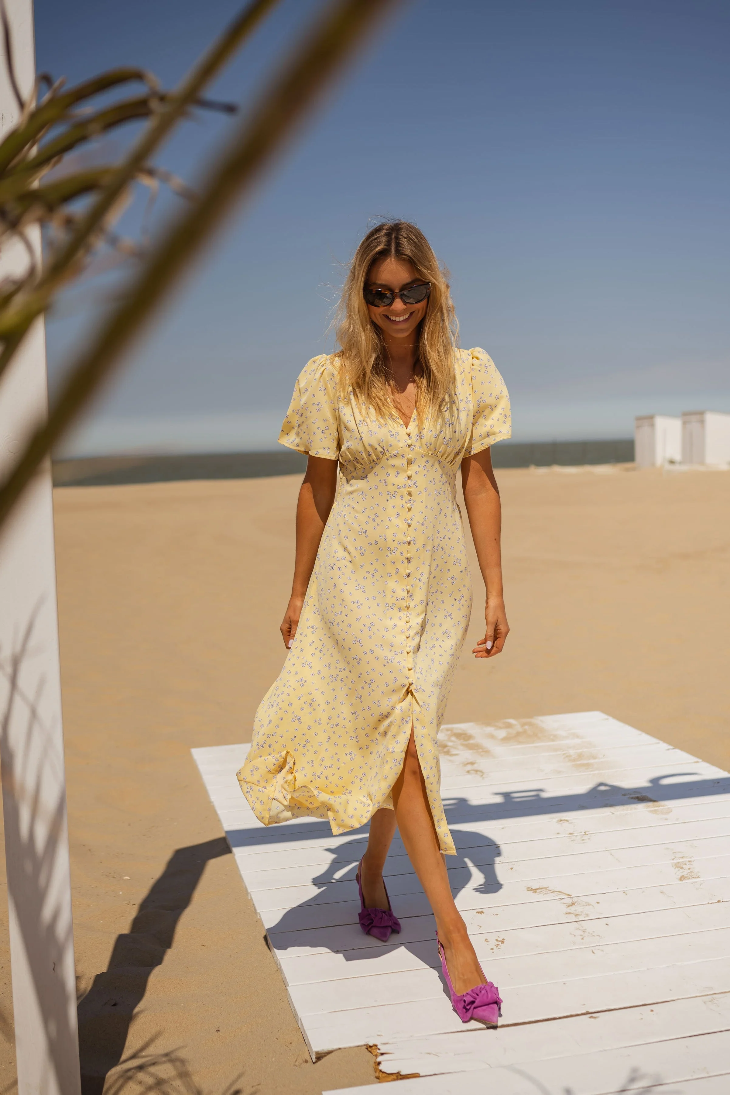 Diana™ | Das Geblümtes Sommer Midikleid - Image 5
