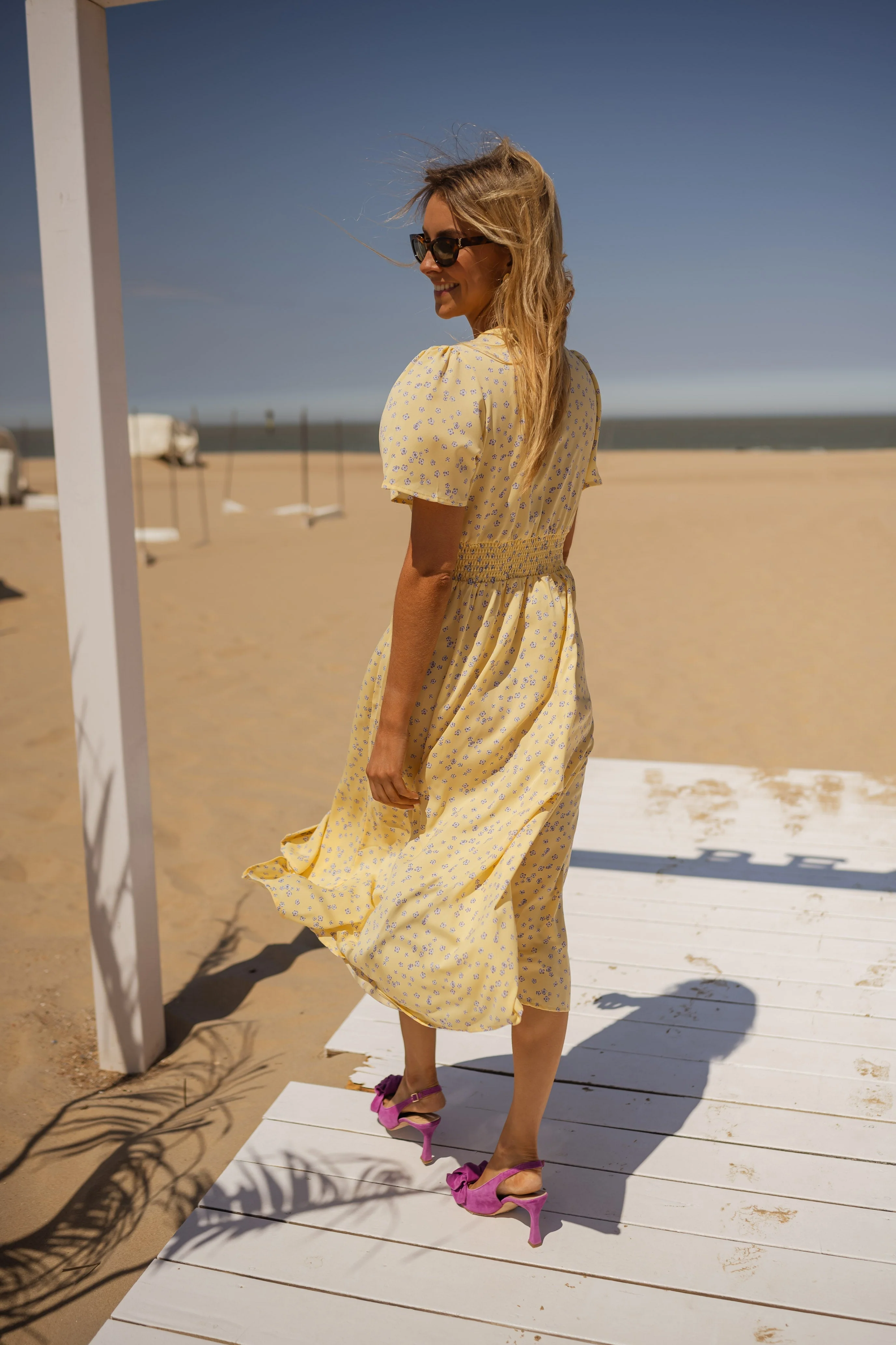 Diana™ | Das Geblümtes Sommer Midikleid - Image 7