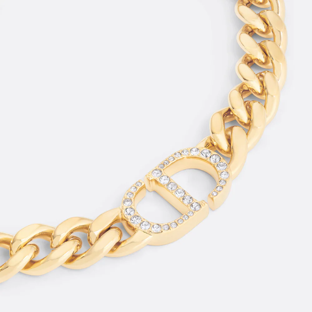 DIANA HALSKETTE DIAMANT - GOLD - Image 3
