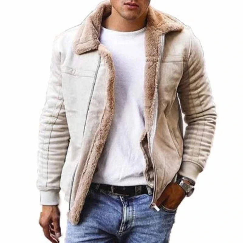 Dicke Jacke mit Reißverschluss für Herren - Image 4