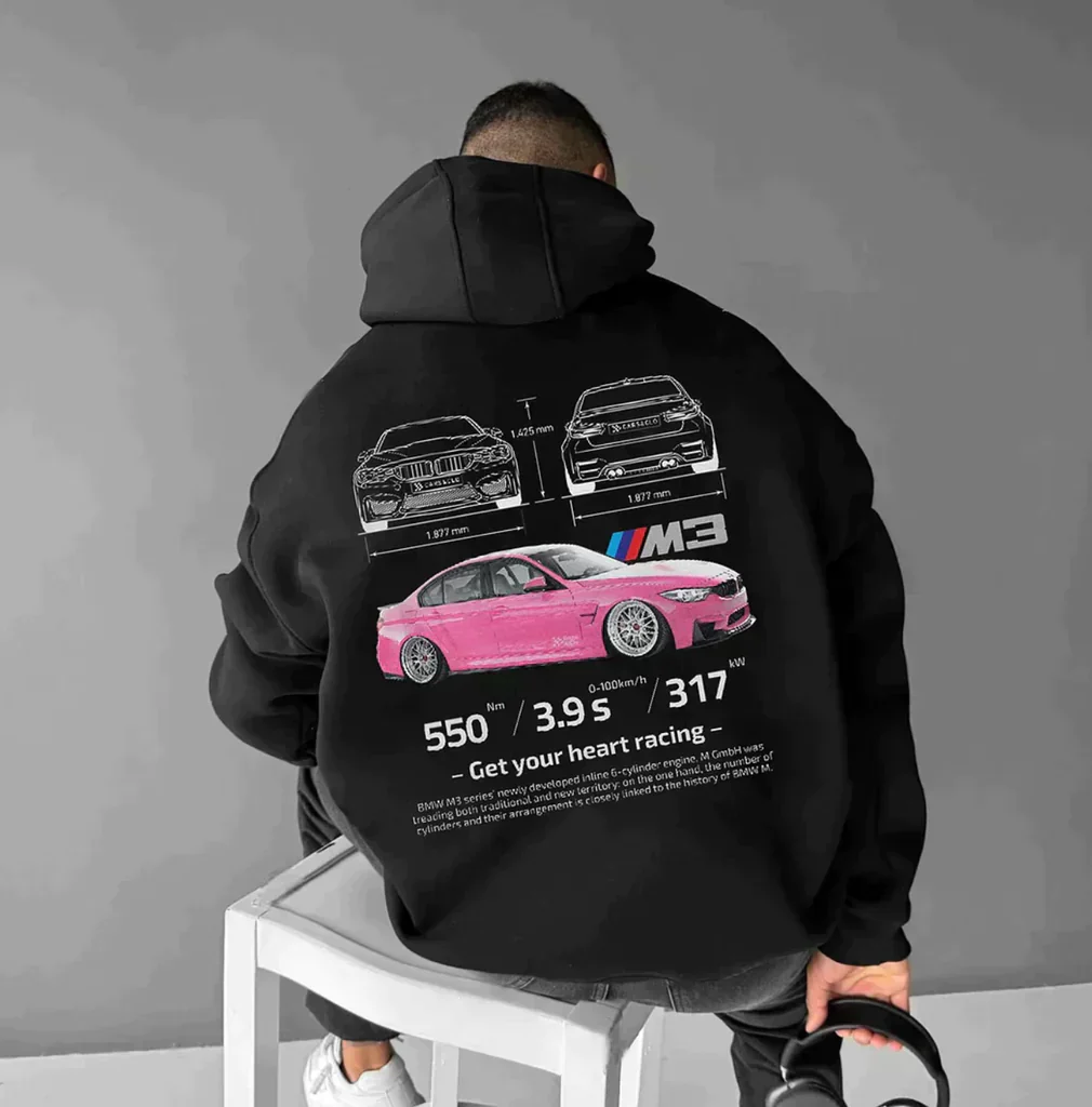 Diego - Herren Hoodie mit Print und Kapuze - Image 5