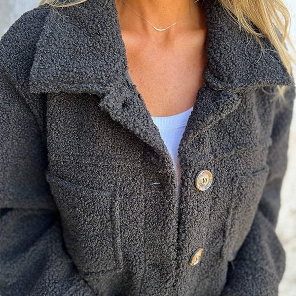 Dion | Kurze Jacke mit Revers - Image 3