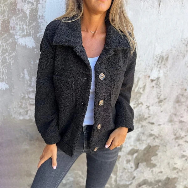 Dion | Kurze Jacke mit Revers - Image 5