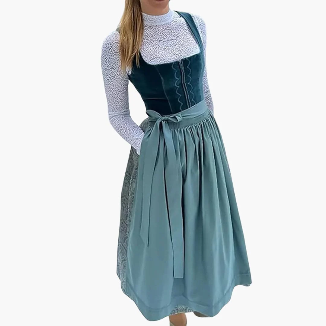 Dirndl kleid mit Schnürung für Damen - Oktoberfest 2025 - Image 4