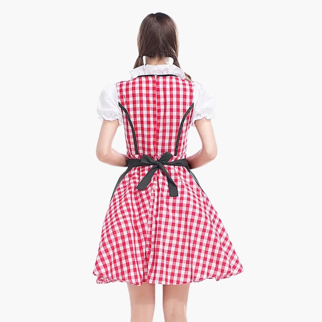 Dirndl kleid mit Schürze für Damen - Oktoberfest 2025 - Image 5