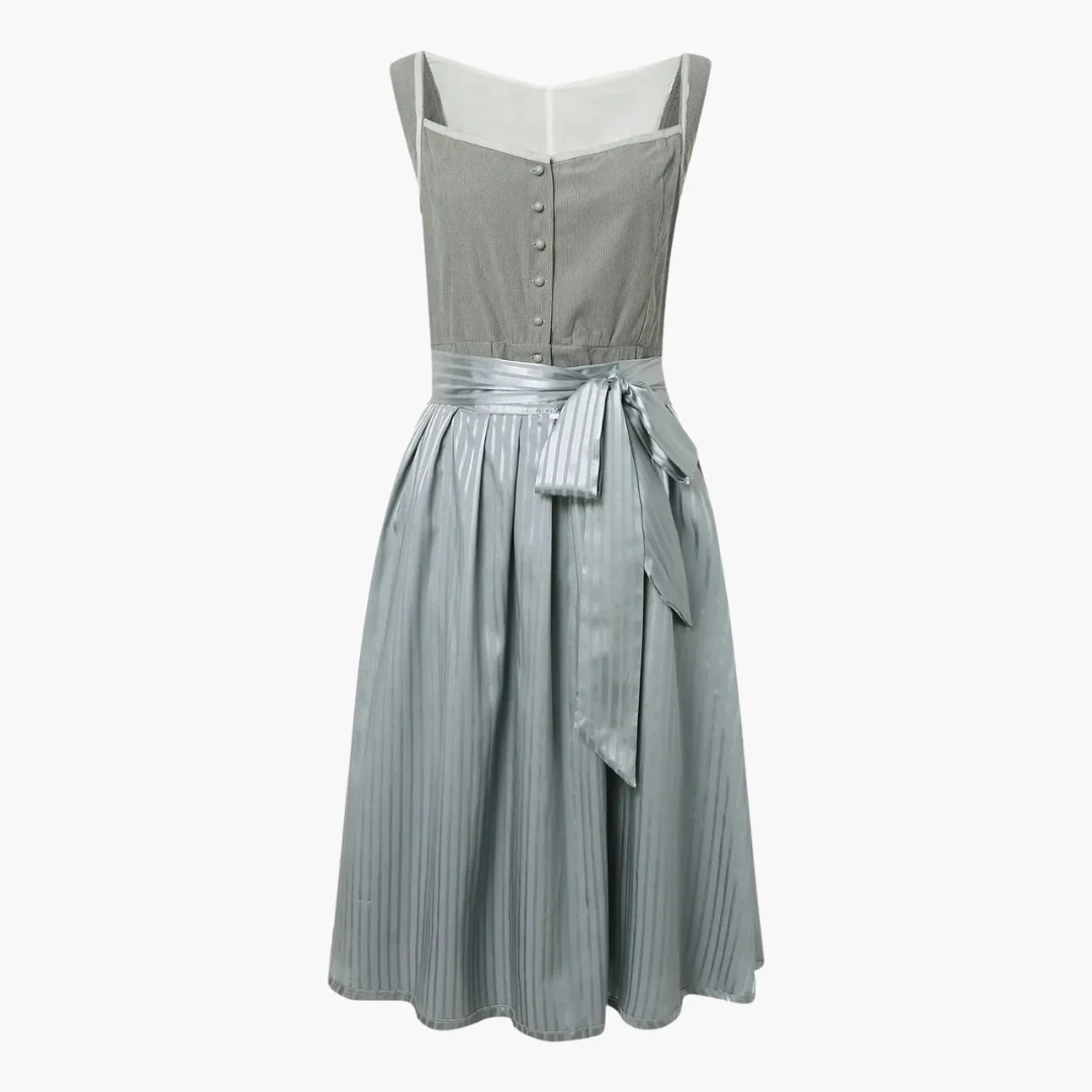 Dirndl kleid mit Spitzärmeln für Damen - Oktoberfest 2025